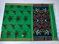 Load image into Gallery viewer, Fancy Cotton Pochampalli Pallu Saree