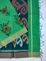 Load image into Gallery viewer, Fancy Cotton Pochampalli Pallu Saree