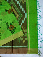 Load image into Gallery viewer, Fancy Cotton Pochampalli Pallu Saree