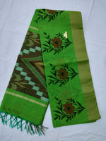 Load image into Gallery viewer, Fancy Cotton Pochampalli Pallu Saree