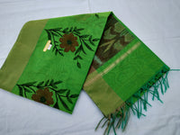 Load image into Gallery viewer, Fancy Cotton Pochampalli Pallu Saree