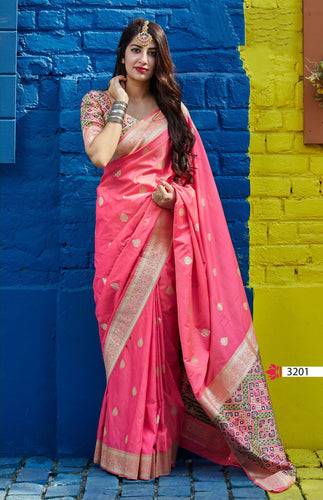 Banarasi Soft Patola Silk Saree
