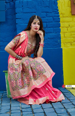 Banarasi Soft Patola Silk Saree