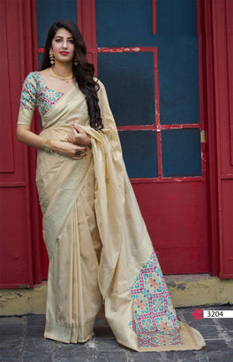 Banarasi Soft Patola Silk Saree