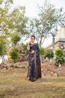Load image into Gallery viewer, Pretty Semi Soft Cotton Saree