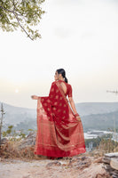 Load image into Gallery viewer, Pretty Semi Soft Cotton Saree