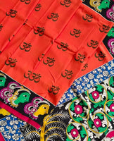 Load image into Gallery viewer, Kalamkari Chennuri Silk Multi Coloured Handpainted Saree