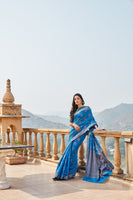 Load image into Gallery viewer, Pretty Semi Soft Cotton Saree