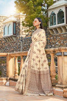 Load image into Gallery viewer, Pretty Semi Soft Cotton Saree