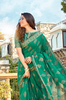Load image into Gallery viewer, Pretty Semi Soft Cotton Saree