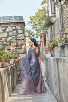 Load image into Gallery viewer, Pretty Semi Soft Cotton Saree