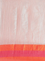 Load image into Gallery viewer, Attractive Stylish Silver Zari Linen Tissue Women&#39;s Sarees