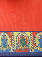 Load image into Gallery viewer, New Attractive Linen Kalamkari Saree