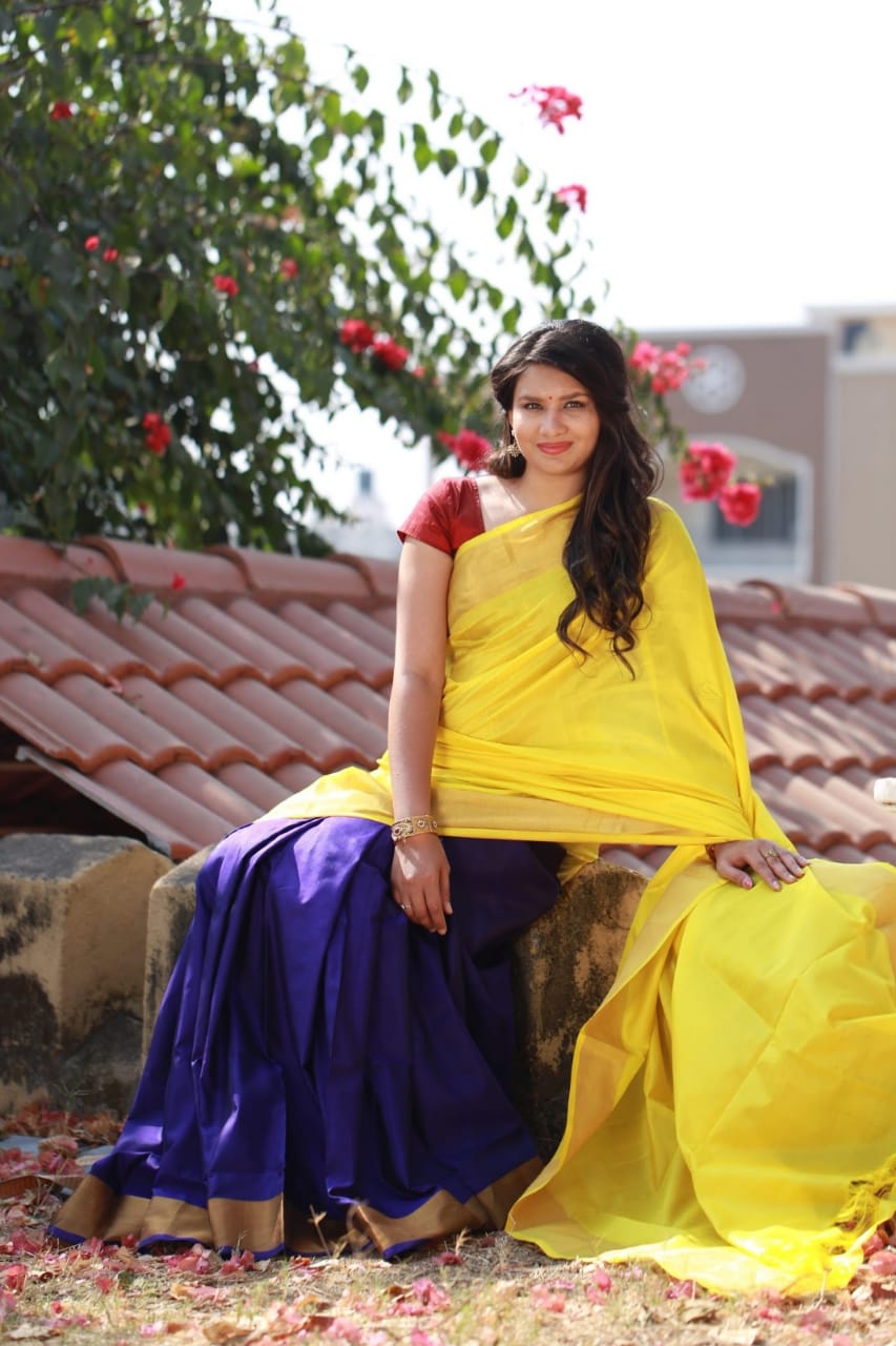 Uppada Pure Silk Handwoven Silk Saree