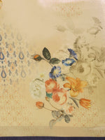 Load image into Gallery viewer, Latest Attractive Stylish Flower Print Linen Women&#39;s Sarees