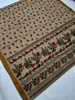 Load image into Gallery viewer, Printed Mangalagiri Cotton Sarees With Contrast Border