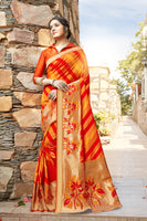 Load image into Gallery viewer, Glory Blended Silk Woven Kanjivaram Saree