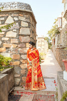 Load image into Gallery viewer, Glory Blended Silk Woven Kanjivaram Saree