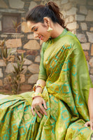 Load image into Gallery viewer, Glory Blended Silk Woven Kanjivaram Saree