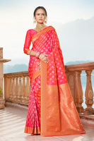 Load image into Gallery viewer, Glory Blended Silk Woven Kanjivaram Saree