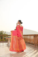 Load image into Gallery viewer, GLORY BLENDED SILK WOVEN KANJIVARAM SAREE