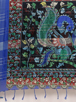 Load image into Gallery viewer, New Attractive Linen Kalamkari Saree