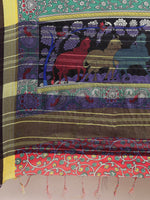 Load image into Gallery viewer, New Attractive Linen Kalamkari Saree