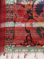 Load image into Gallery viewer, New Attractive Linen Kalamkari Saree