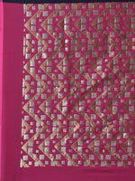 Load image into Gallery viewer, Stylish Shona Chandi Bandhej Banarasi Silk Saree