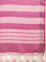 Load image into Gallery viewer, Latest Attractive Stylish Pumpum Angolla Linen Women&#39;s Sarees