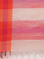 Load image into Gallery viewer, Attractive Stylish Silver Zari Linen Tissue Women&#39;s Sarees