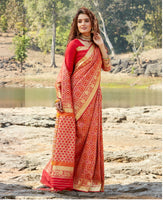 Load image into Gallery viewer, Exclusive Blended Silk Woven Banarasi Saree
