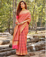Load image into Gallery viewer, Exclusive Blended Silk Woven Banarasi Saree