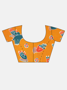 New Attractive Linen Chanderi Women's Saree