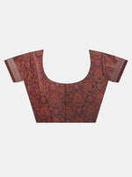 Load image into Gallery viewer, Latest Attractive Stylish Flower Print Linen Women&#39;s Sarees