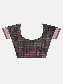 Tanya Adorable Linen Checkered Women's Sarees