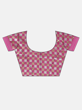 STYLISH SHONA CHANDI BANDHEJ BANARASI SILK SAREE