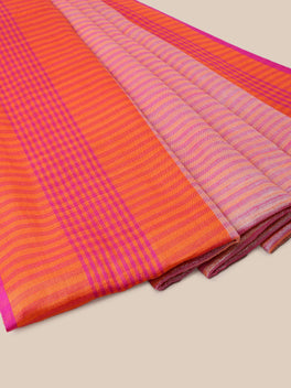 Attractive Stylish Silver Zari Linen Tissue Women's Sarees