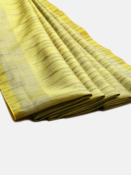 Latest Attractive Stylish Flower Print Linen Women's Sarees