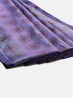 Load image into Gallery viewer, Latest Attractive Stylish Flower Print Linen Women&#39;s Sarees