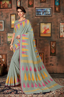 Load image into Gallery viewer, Casual Cotton Silk Saree