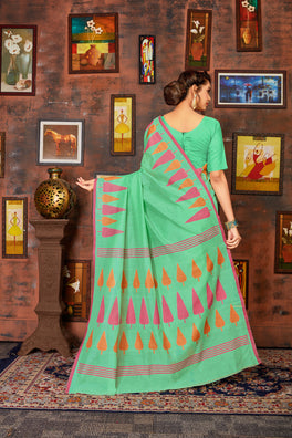 Casual Cotton Silk Saree