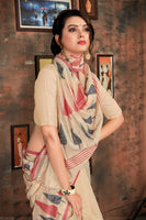 Load image into Gallery viewer, Casual Cotton Silk Saree