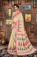 Load image into Gallery viewer, Casual Cotton Silk Saree