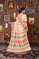 Load image into Gallery viewer, Casual Cotton Silk Saree