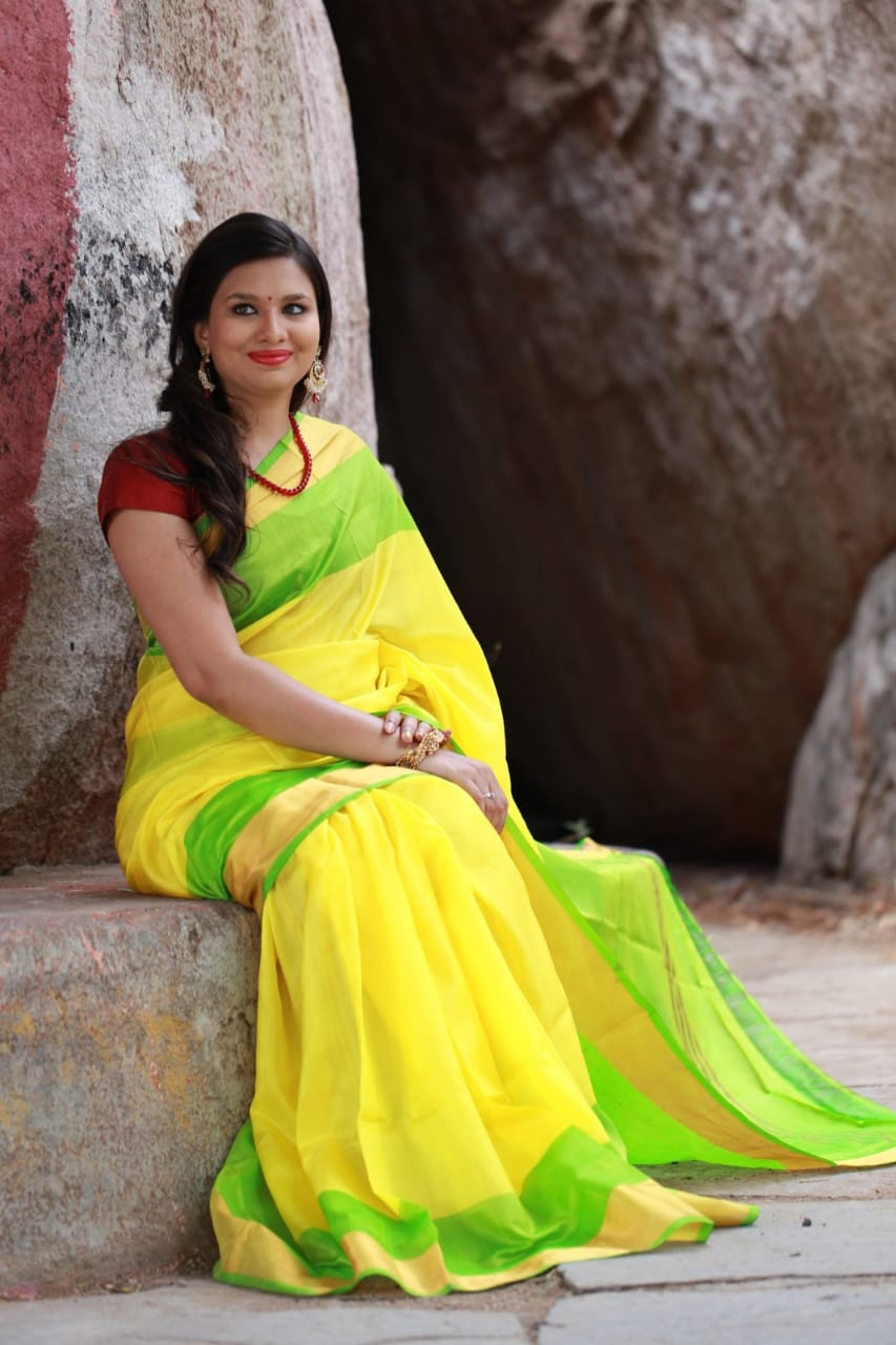 Uppada Pure Silk Handwoven Silk Saree