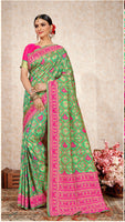 Load image into Gallery viewer, Patan Patola Design Silk Saree