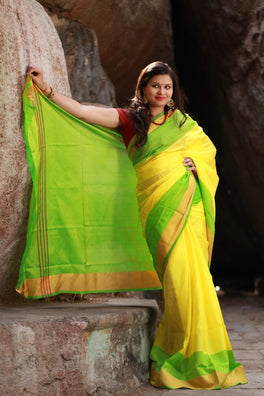 Uppada Pure Silk Handwoven Silk Saree