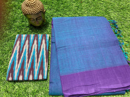 MANGALAGIRI PLAIN COTTON SAREE