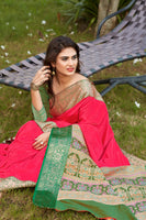 Load image into Gallery viewer, Designer Mild Colored Soft Silk Saree With Elegant Border